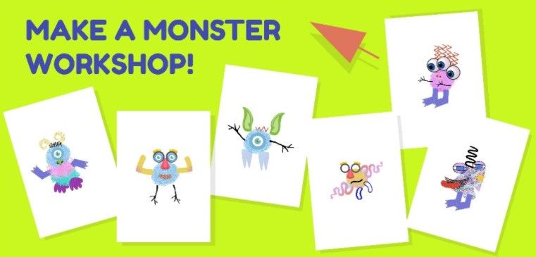 6 pictures of monsters